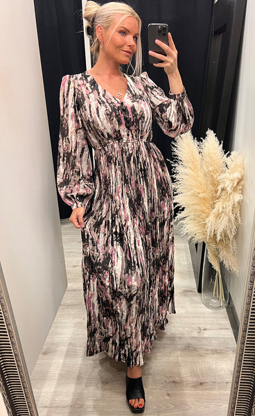 Natalie dress - brown