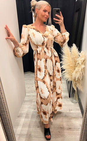 Natalie dress - apricot