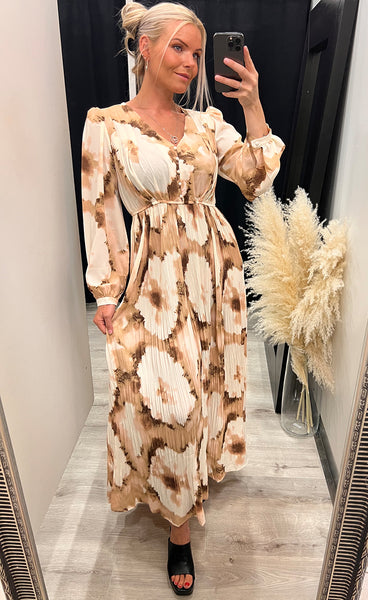 Natalie dress - apricot