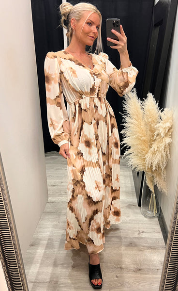 Natalie dress - apricot