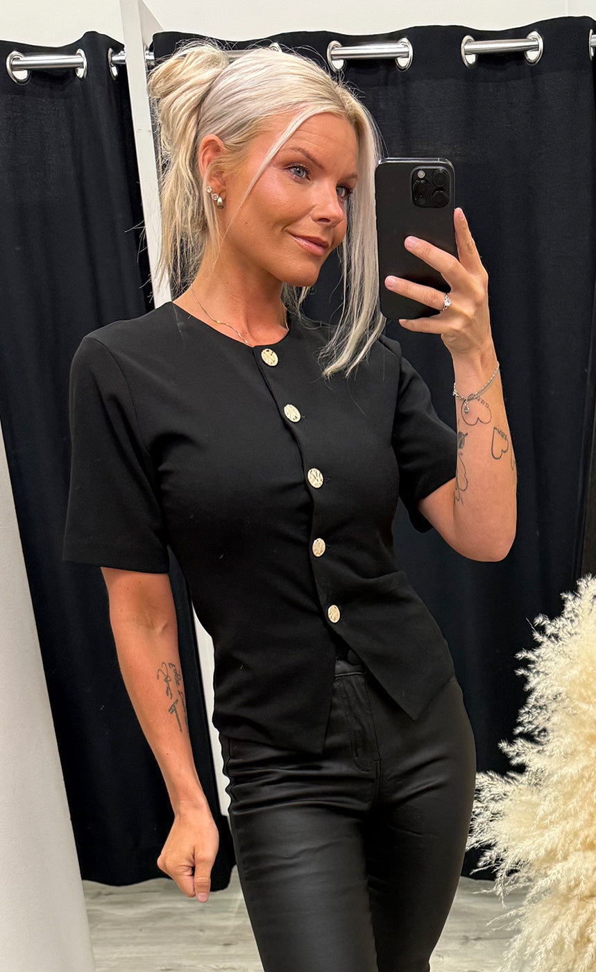 Gova top - black