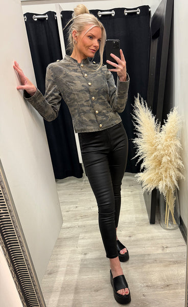 CONTINUE Hella jacket - camouflage