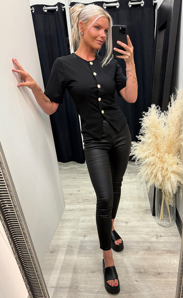 Gova top - black