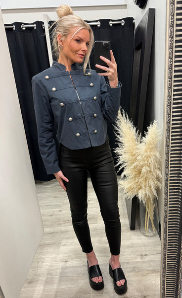 CONTINUE Hanna jacket - navy blue