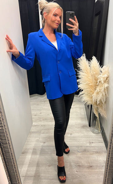 Nina blazer - royal blue