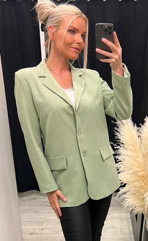 Nikki blazer - sage green