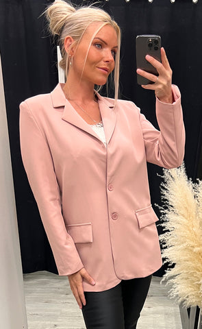 Nikki blazer - light pink