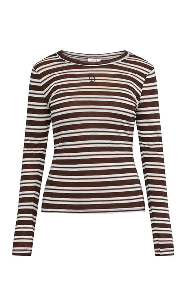 LOVE1625 - brown stripes