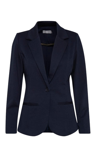 FRANSA stretch blazer - navy