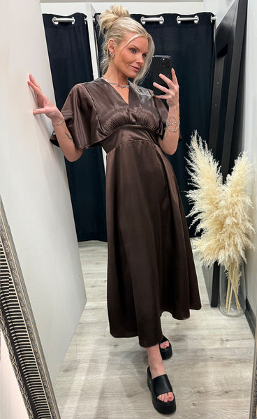 Gisela dress 16 - brown