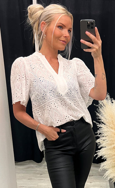 Nyla blouse - bright white