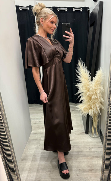 Gisela dress 16 - brown