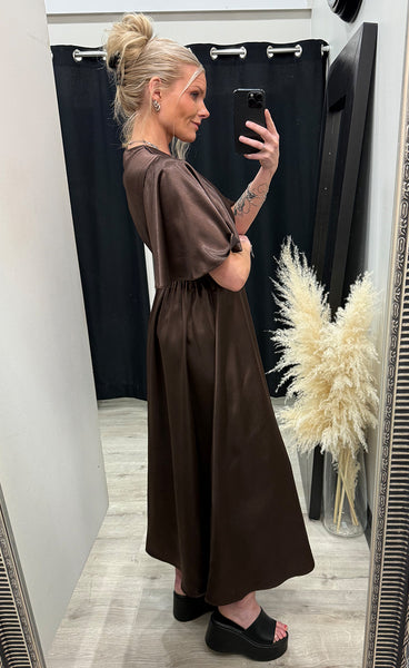 Gisela dress 16 - brown