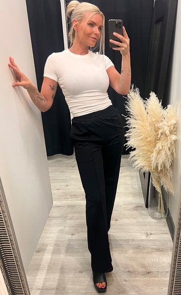 Jenna jogging buxur - black