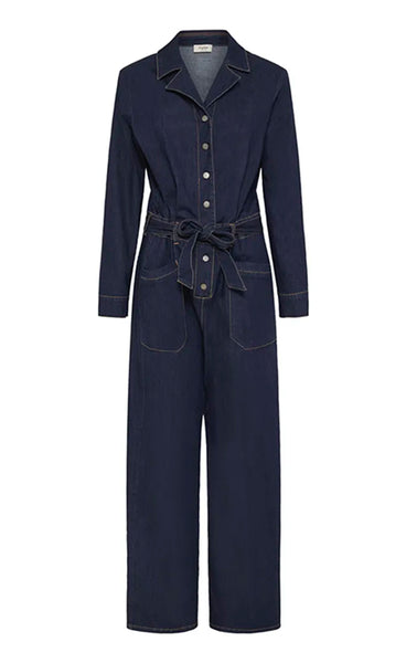 Chicago jumpsuit - raw blue denim