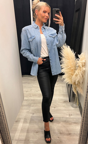 Osa shirt - light blue wash