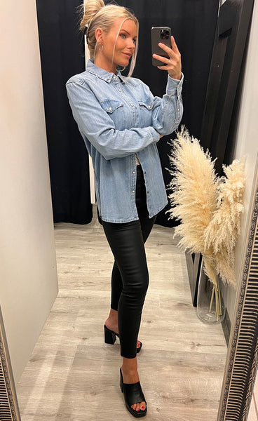 Osa shirt - light blue wash