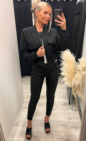 Garwin jacket - black