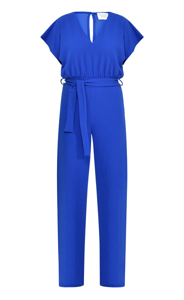 Girl jumpsuit - bright cobalt