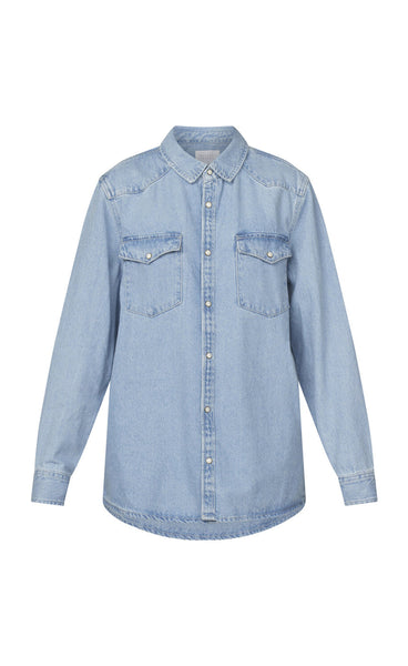 Osa shirt - light blue wash
