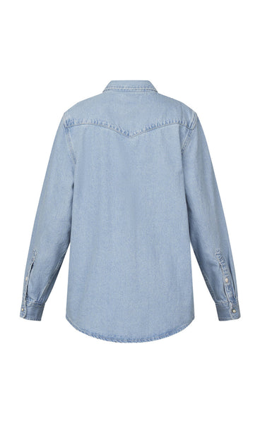 Osa shirt - light blue wash