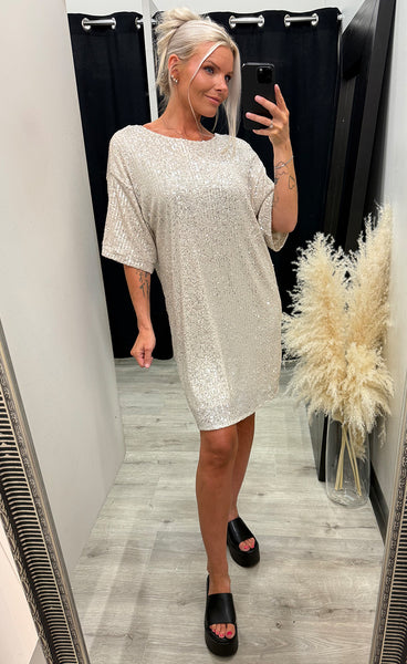 Lorah dress - silver