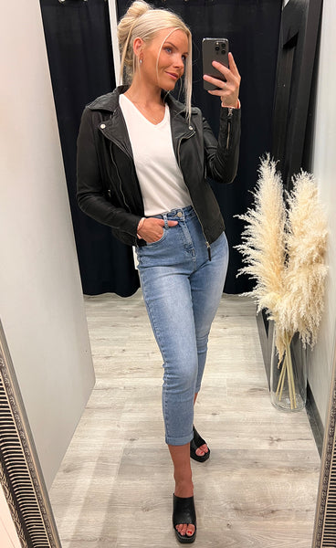 LOVE313 LEATHER - black