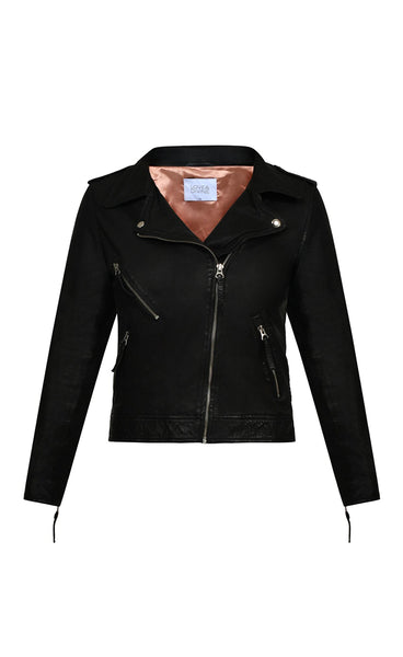 LOVE313 LEATHER - black