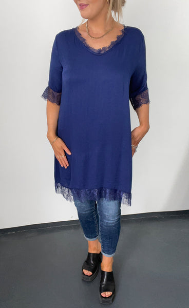 CENTRO kjóllinn - royal blue