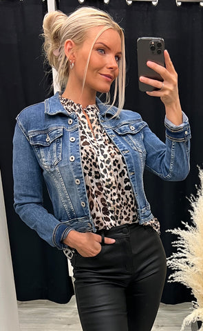 Denim jacket - medium blue