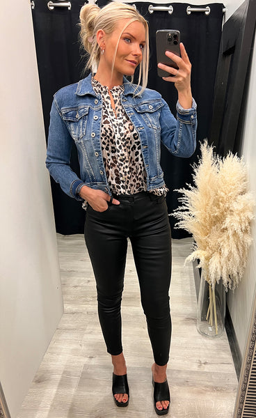 Denim jacket - medium blue