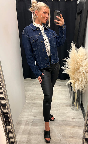 Owa jacket - unwashed blue