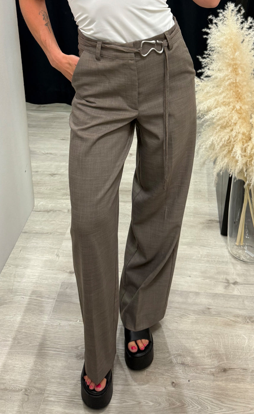 Lyrica pants - chicory coffee melange