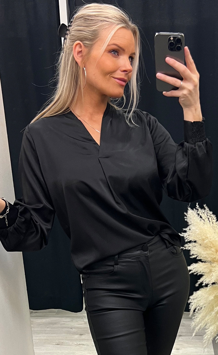 Viline blouse - black