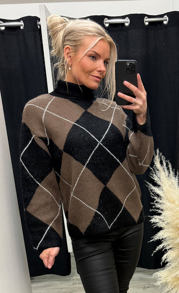 SP Luna pullover - harlequin