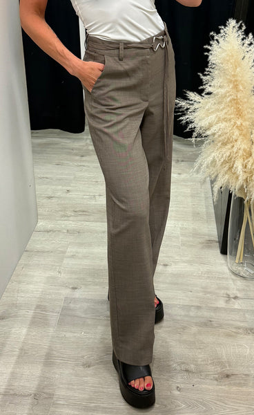 Lyrica pants - chicory coffee melange