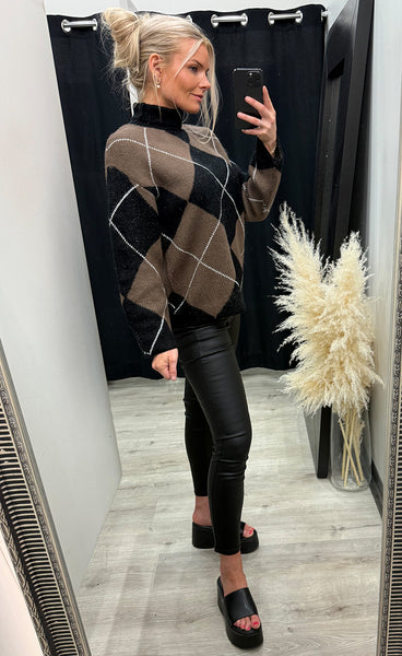 SP Luna pullover - harlequin