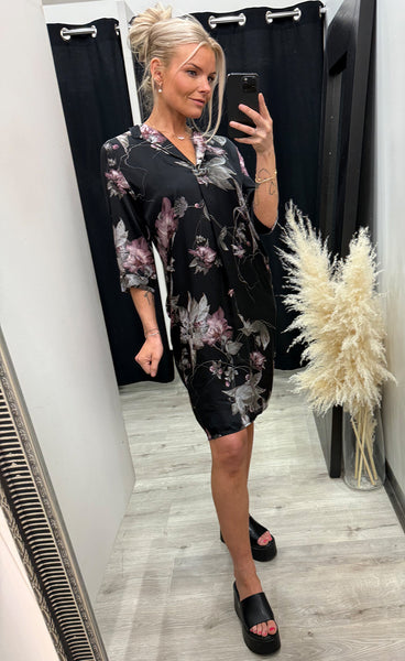 NÜ Cilje tunic dress - black mix