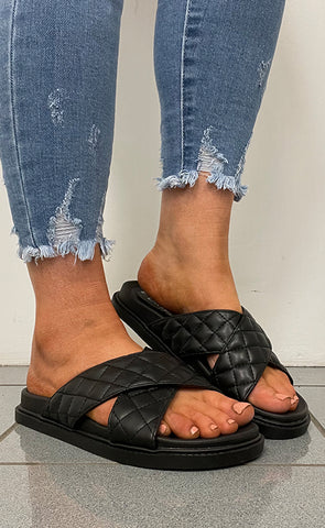 Duffy sandalar 20493 - black