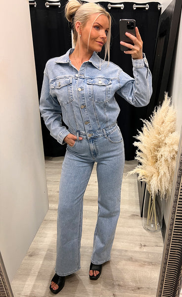 Robin samfestingur - denim