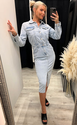 Reese denim dress - blue
