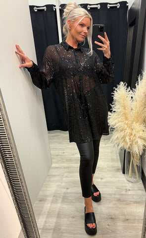 Lizanne shirt - black