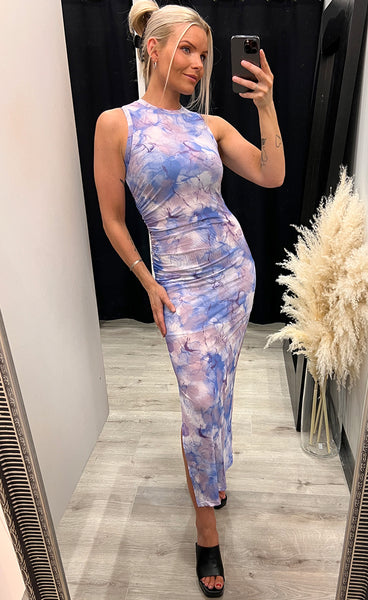 Fanney mesh dress - lilas