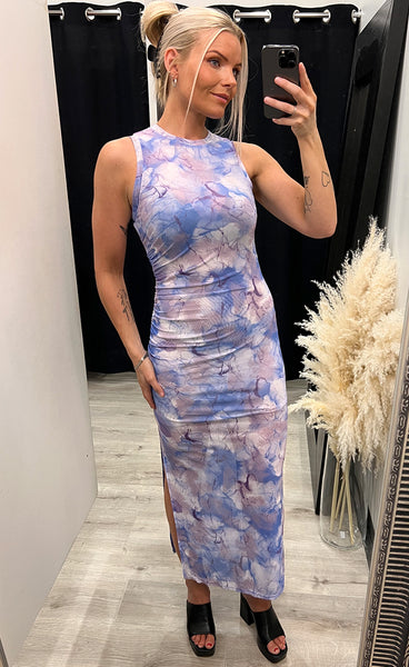 Fanney mesh dress - lilas