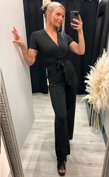 Sophie samfestingur - black