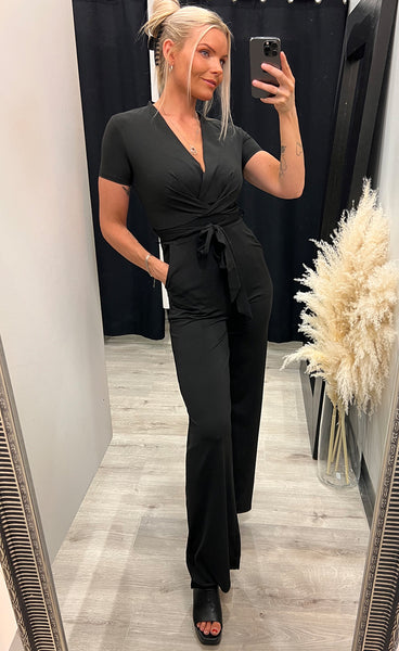 Sophie samfestingur - black