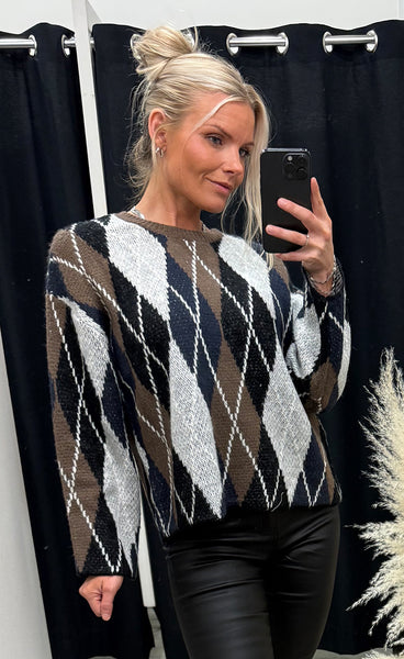SP Liam pullover - harlequin