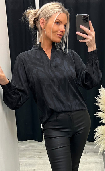 Hillary blouse - black