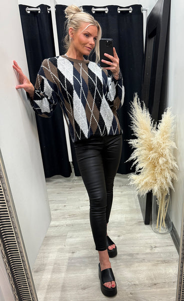 SP Liam pullover - harlequin