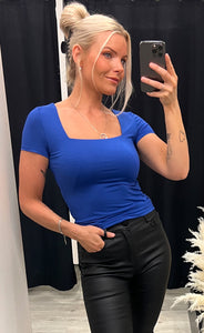 Eva top - blue